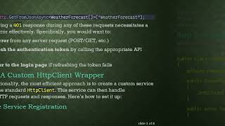 How to Handle Global 401 Errors in Blazor WASM with a Custom HttpClient