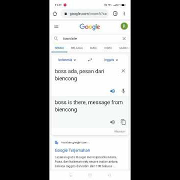 bos ada pesan dari bengcong