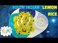 साउथ इंडियन स्टाइल निम्बू चावल | Lemon Rice easy recipe | Easy Lunch Box Recipe