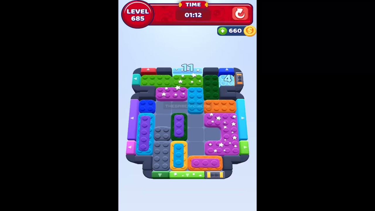 Color Block Jam Level 685 - YouTube