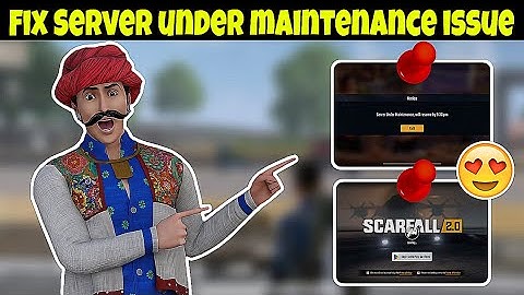 How To Fix Server Maintenance Issue 🥲 || Matchmaking Issue solve 😍 || Scarfall 2.0