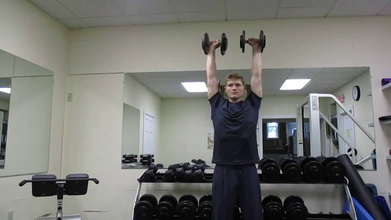 Standing Arnold Shoulder Press YouTube