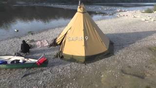 Öventura On Tour Mit Tentipi Safir 9 Eldfell Ofen