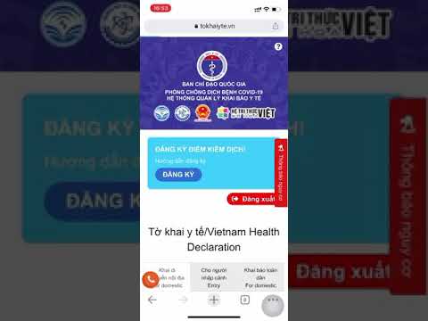 Video Hướng Dẫn Khai Tờ Khai Y Tế Online Trên tokhaiyte.vn |... - youtube