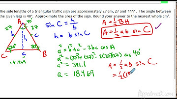 12.3 Area of Triangles  Heron