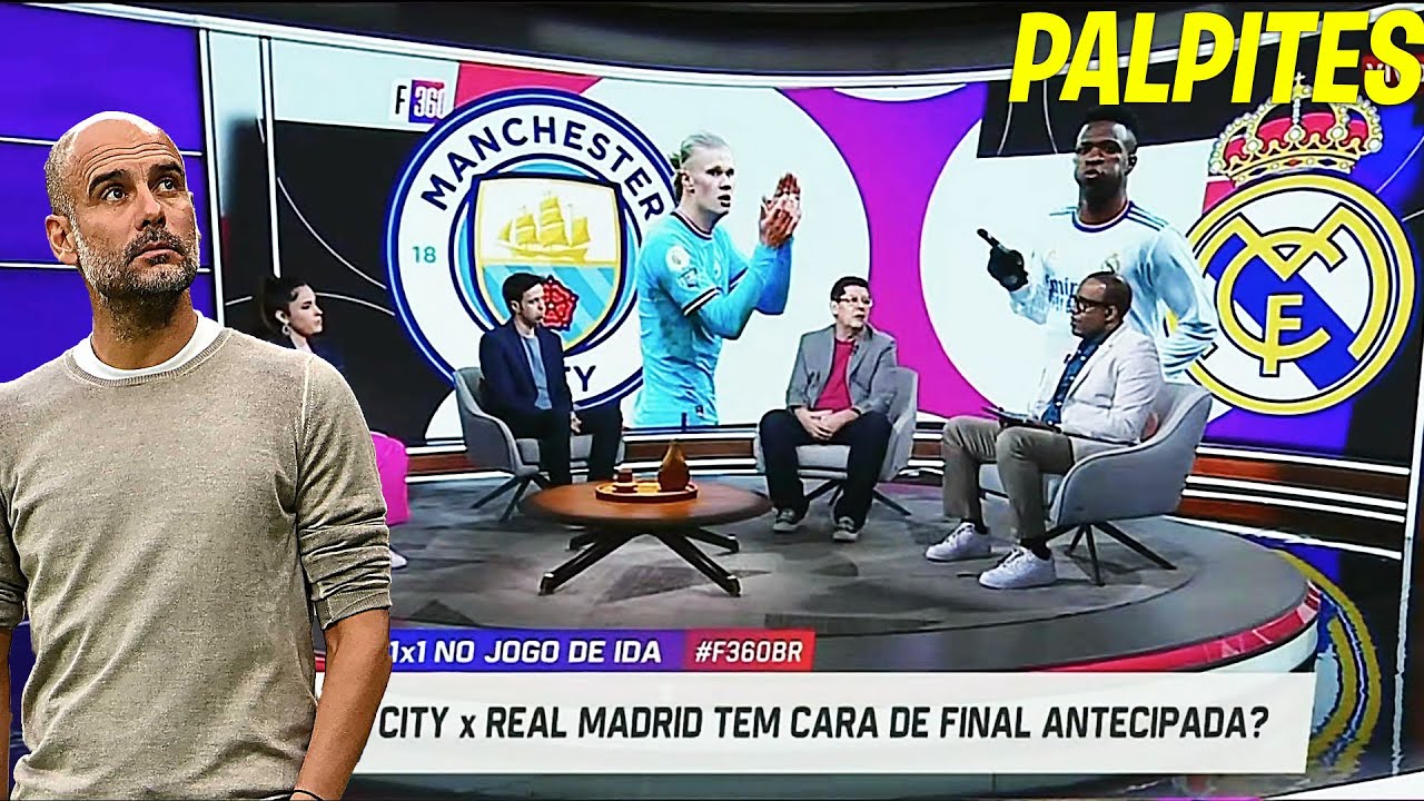 Palpite: Manchester City x Real Madrid - Champions League - 17/05/2023