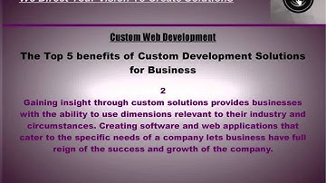Benefits of Custom Web Application Development