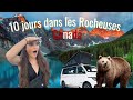 Vlog dans les rocheuses canadiennes banff jasper calgary