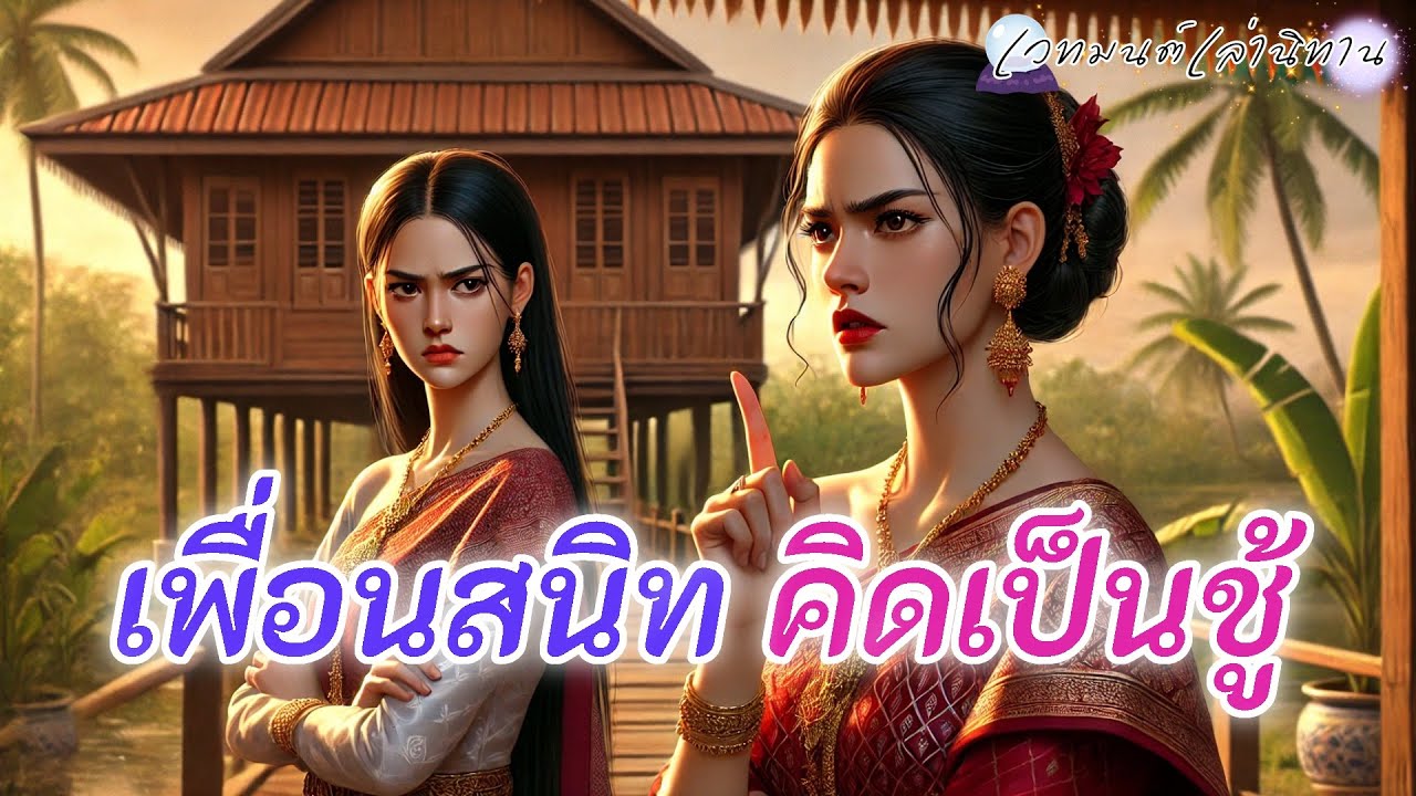 เพื่อนสนิท คิดเป็นชู้; ทิ้งเพื่อนให้ลำบาก ไปกับผู้ชาย แค้นจนเผลอเป็นชู้ #นิทานพื้นบ้าน #นิทานสอนใจ 