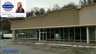 Abandoned Mattress World West Mifflin, Pa