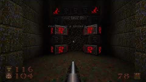 Quake - Episode 1 Mission 8 (Secret): Ziggurat Vertigo (Hard)