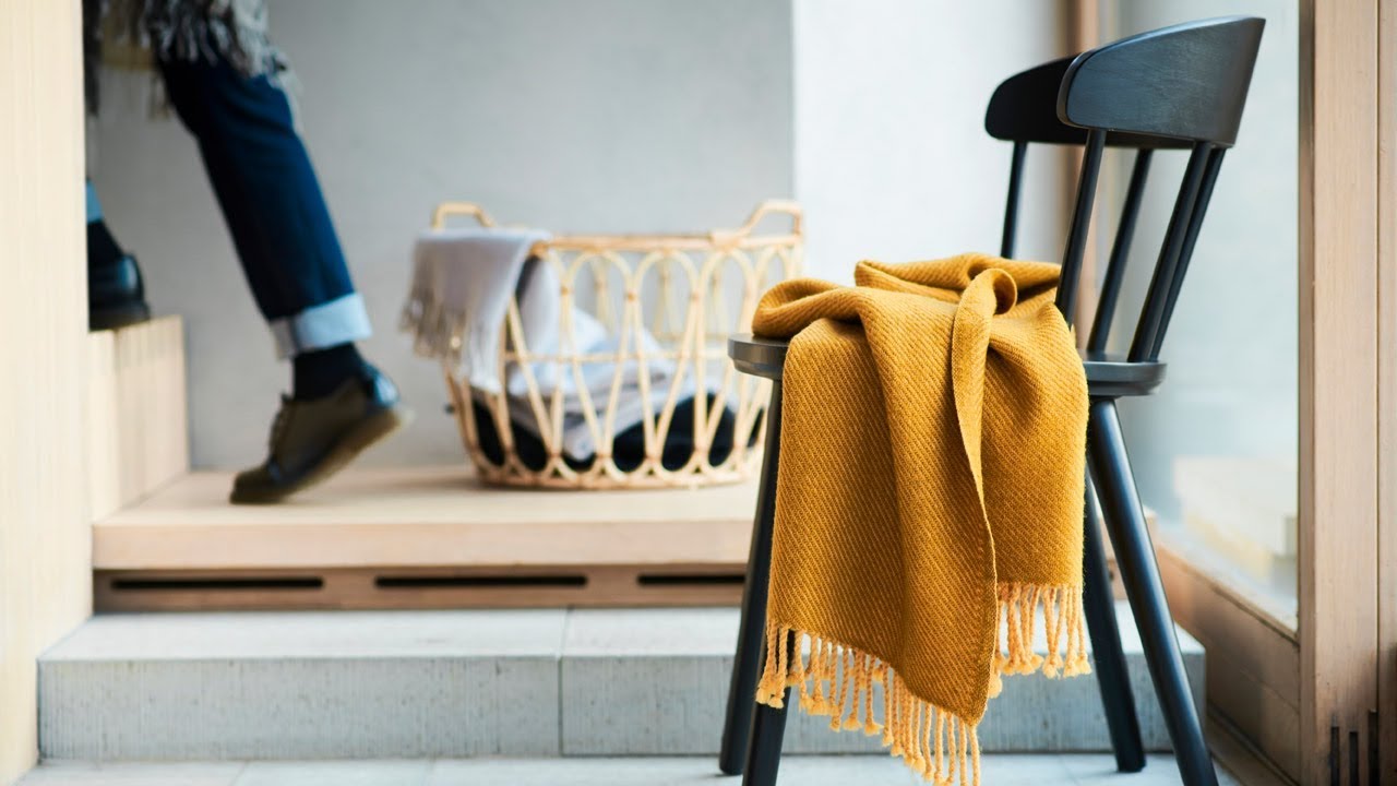 omtänksam suomeksi OMTÄNKSAM wool throw - cosy for every body
