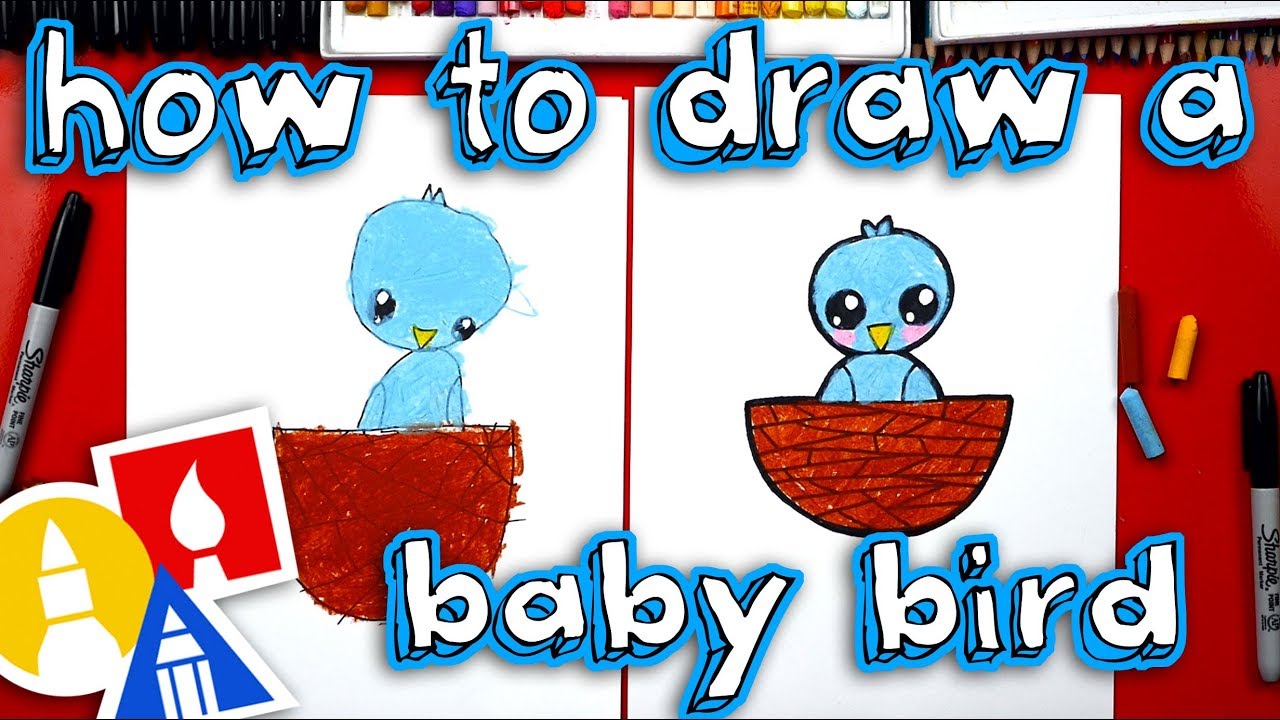 Bird 🐦 drawing  Art drawings for kids, Easy art for kids, Kids art  galleries