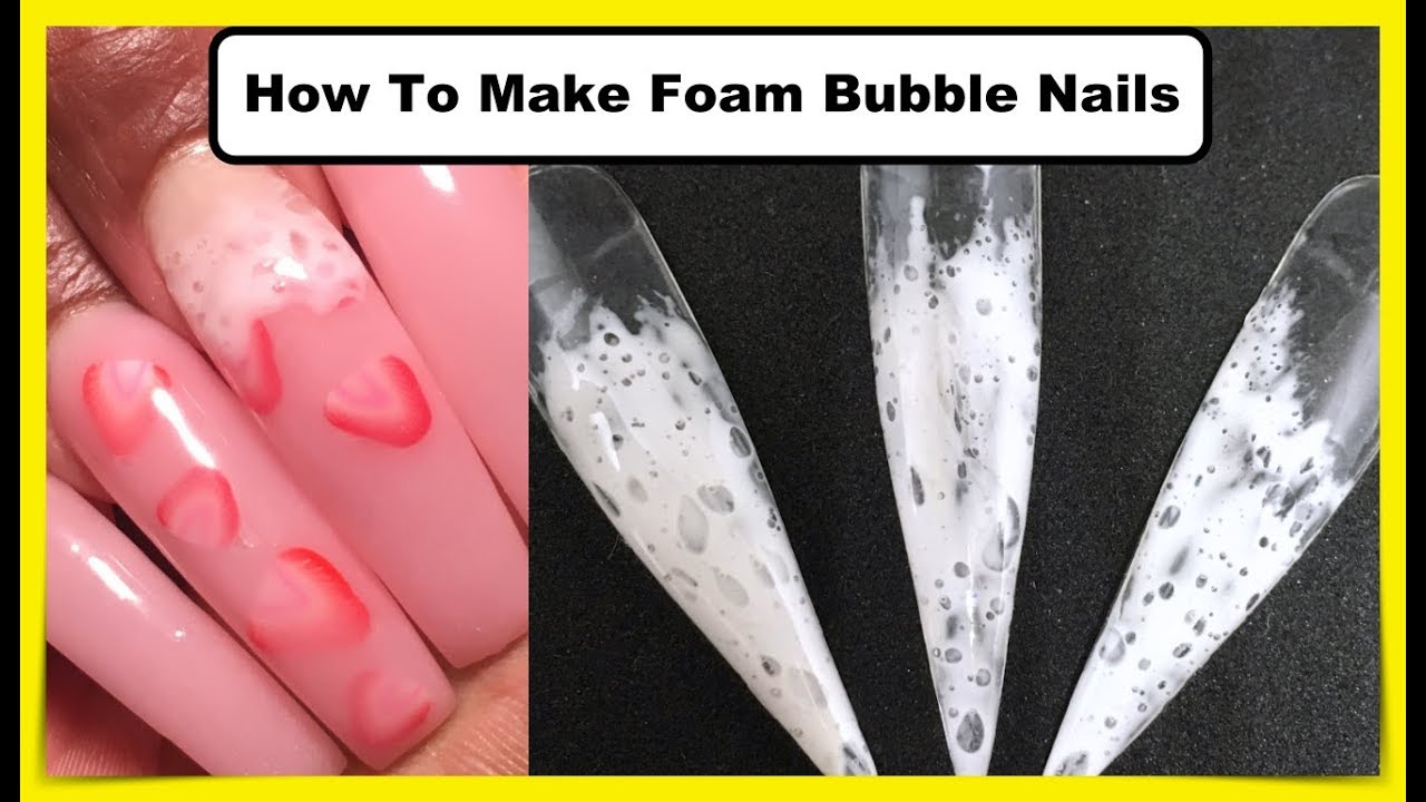 4. DIY Foam Bubble Nail Art - wide 3