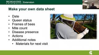 Lecture 17: Record keeping for beekeepers