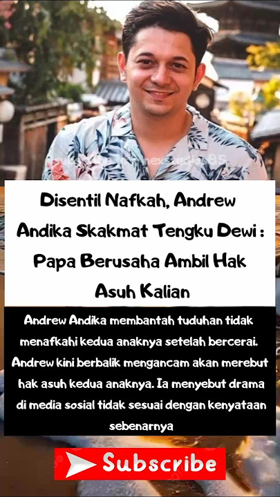 Di Sentil Nafkah, Andrew Andika Skakmat Tengku Dewi #youtubeshorts #shorts #ytshorts