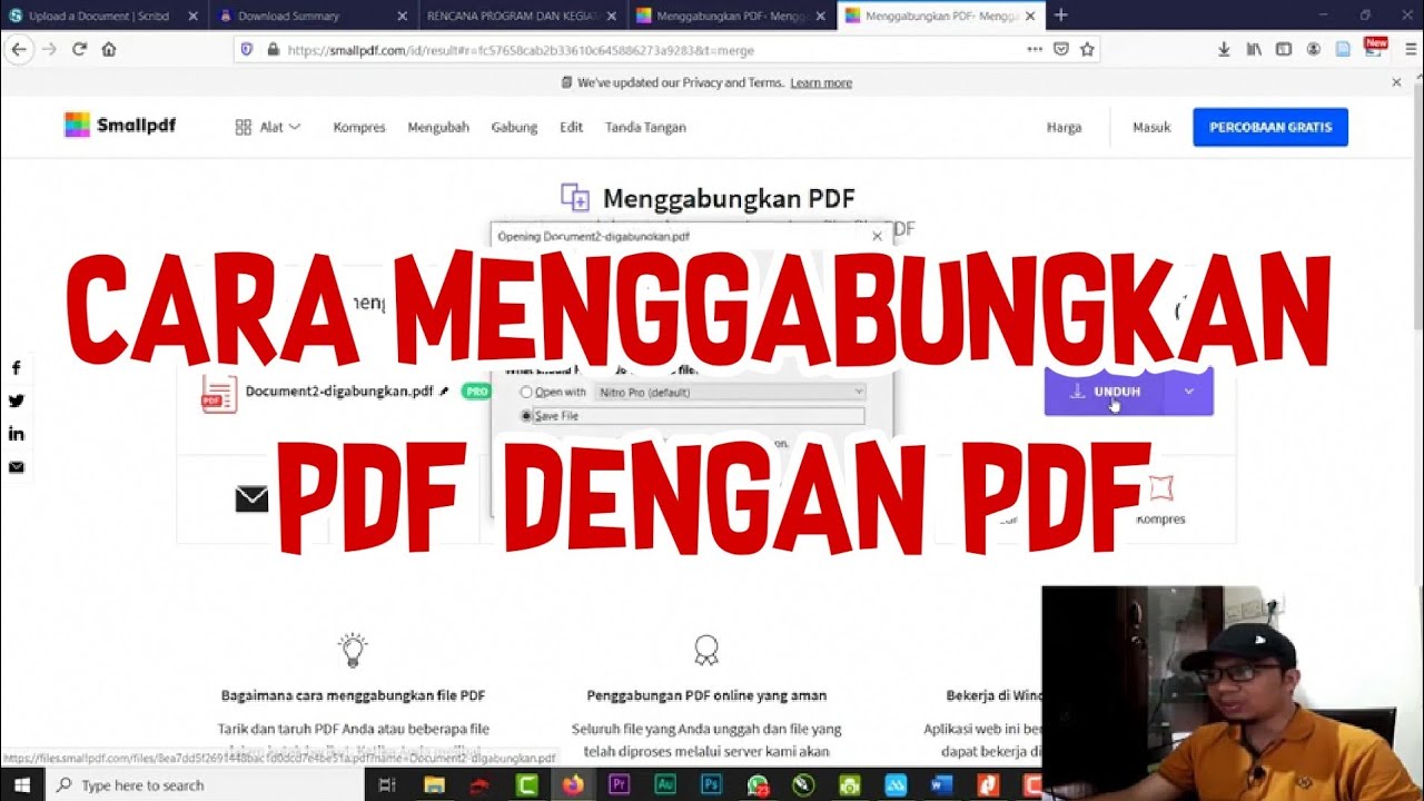 Cara Menggabungkan File PDF dengan PDF 