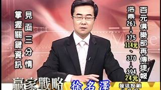 20151016 2130 徐名澤 贏家戰略