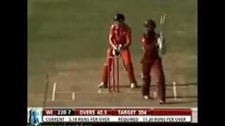 Denesh  Ramdin  Big  sixes in ODI  Hundred ( Wed vs england )