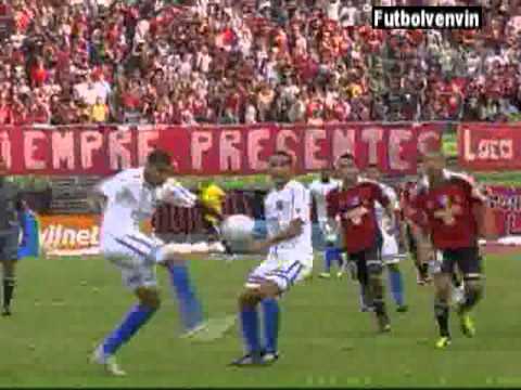 Goles del Caracas FC - Zulia FC. Torneo Clausura 2011