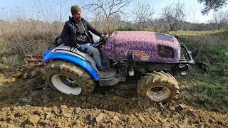 Traktörün Yan Sınırlarını Zorladı ( New Holland TT55 J )
