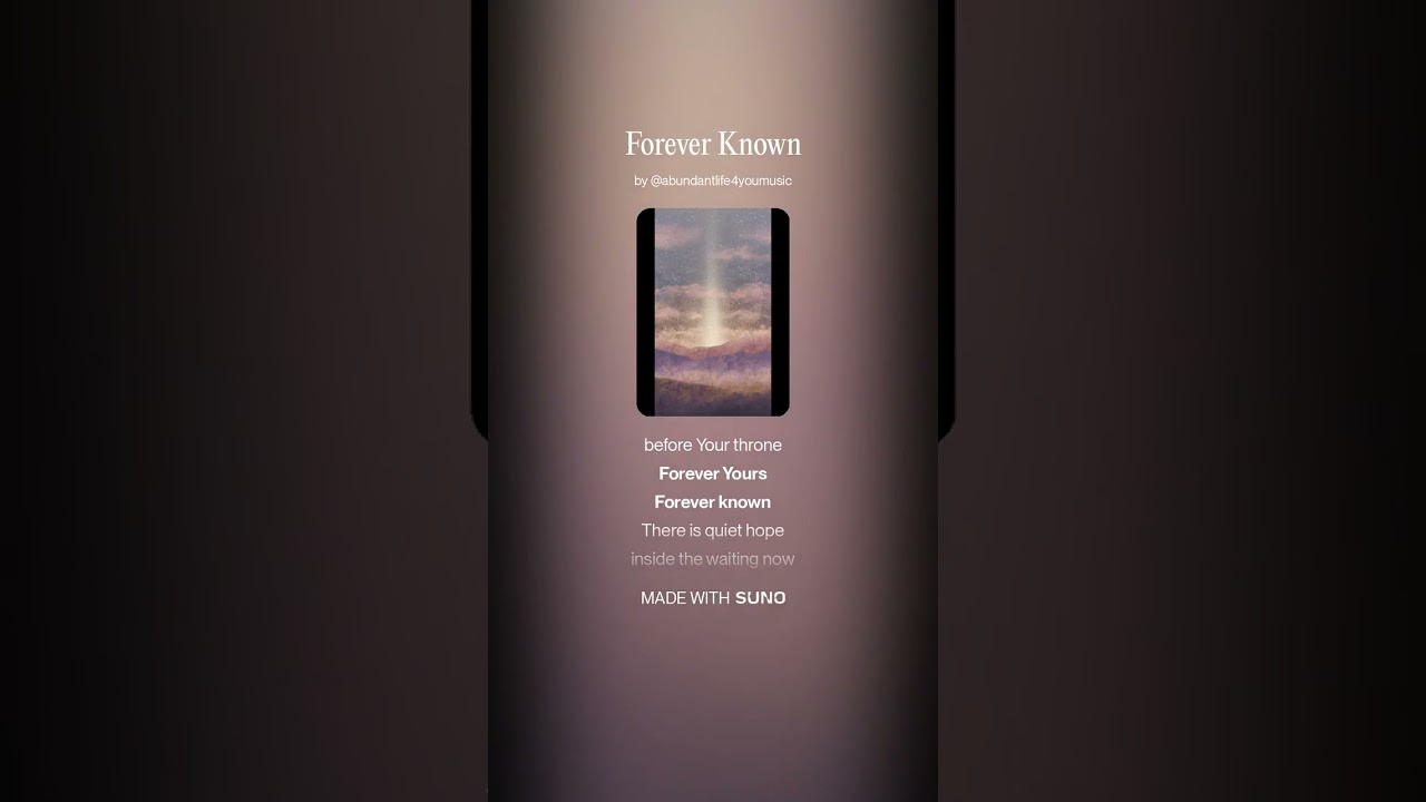 CCM | Forever Known | 1 Corinthians 