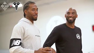 Kobe Taught Kawhi & Kyrie his SIGNATURE MOVES at Mamba Sports Academy