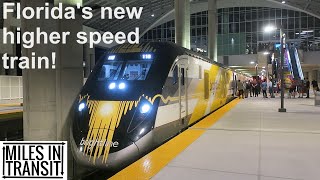 Brightline from Miami to Orlando - First Trip and Station Reviews!