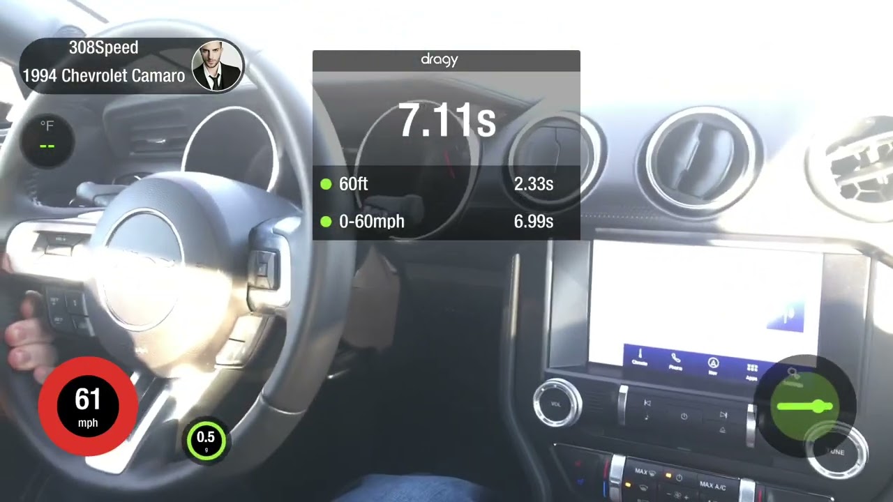 Draggy fail!! Rolling burnout! 2021 mustang gt/cs