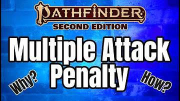 Multiple Attack Penalty and Action Options in Pathfinder 2e