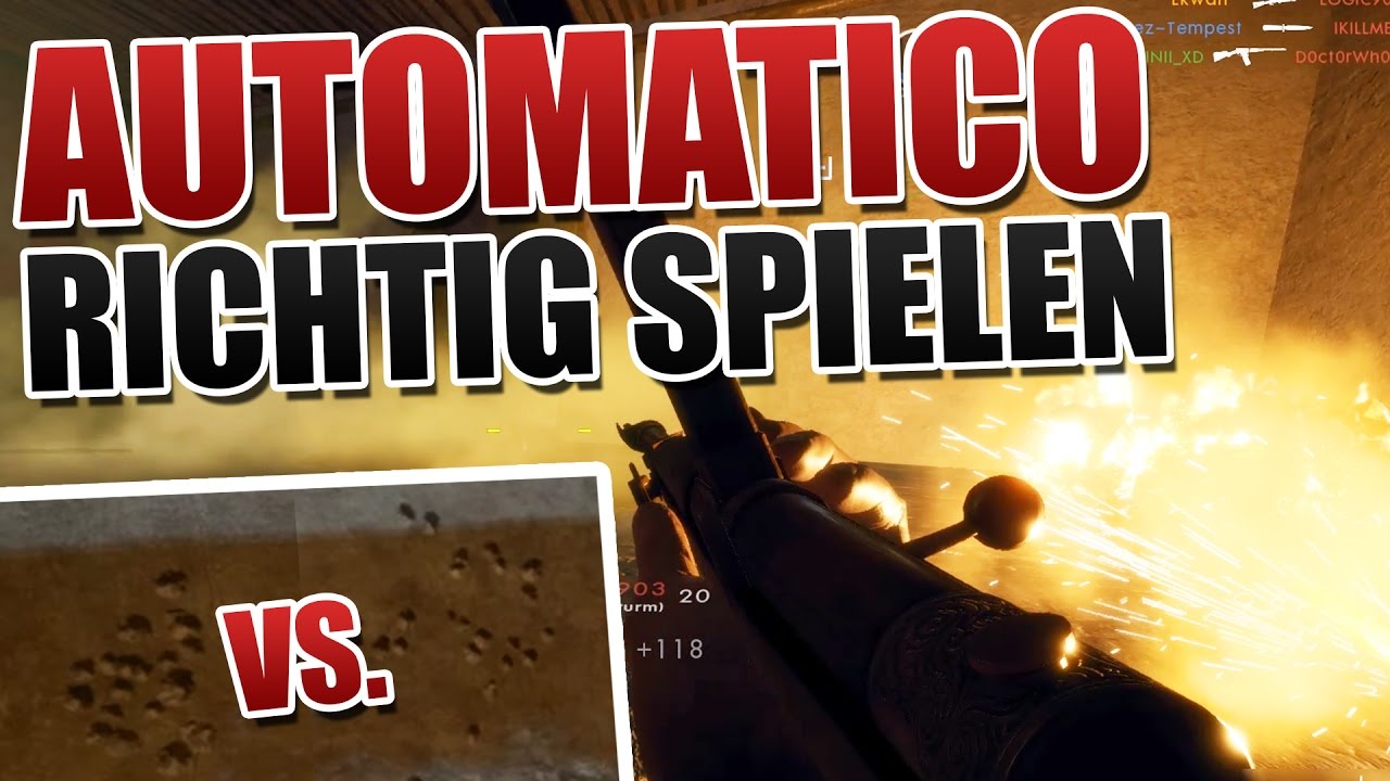 Diese Variante solltet ihr spielen... Battlefield 1 Automatico M1918