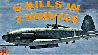 War Thunder 6 Kills In 3 Minutes - G.55S - Further Impressions