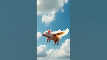 Tiny Flying Pig in a Giant World!