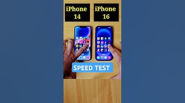 Apple iPhone 16 Vs Apple iPhone 14 Speed Test Comparison |