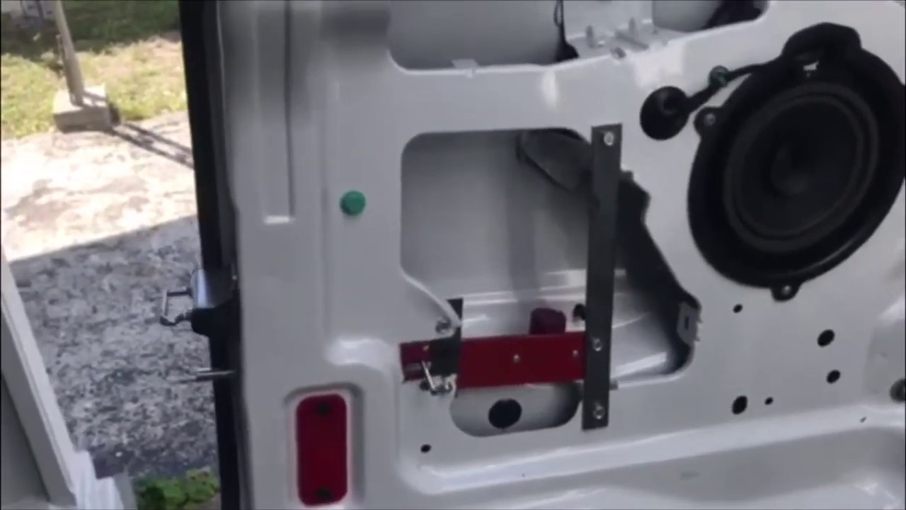 Ford transit cargo locks Electronic deadbolts YouTube