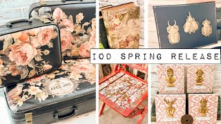 Creating Vintage Vibes for the Perfect Vignette - Spring IOD Release - Upcycled, Distressed & Moody