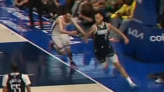 Dereck Lively Ii Running Away From Chet Holmgren Trying To Foul Him Is Hilarious 