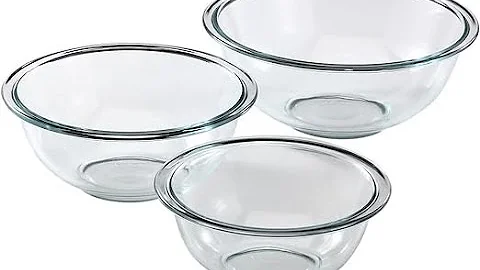 Pyrex Smart Essentials 3-Piece Prepware Mixing Bowl Set