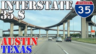 I35 South  Temple to Austin  Texas  4K Highway Drive