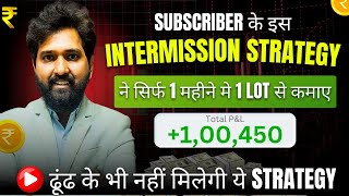 The Intermission Strategy | Trade Swings | Option Trading Strategy