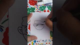 Kakashi Drawing #drawing #howtodraw #shortsvideo #fypシ #viral #shortsfeed  #art
