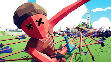 When Saving LARRY With GOD POWERS Goes VERY WRONG! - (TABS) Totally Accurate Battle Simulator