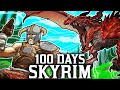 I spent 100 days in skyrim legendary survival heres what happened