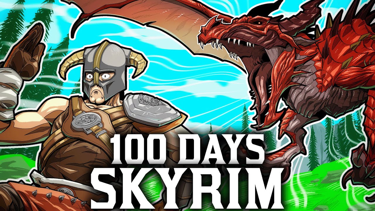 I Spent 100 Days In Skyrim Legendary Survival... Here's What Happened