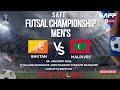 LIVE SAFF Men S Futsal Championship 2026 Day 6 Match 2 Bhutan Vs Maldives