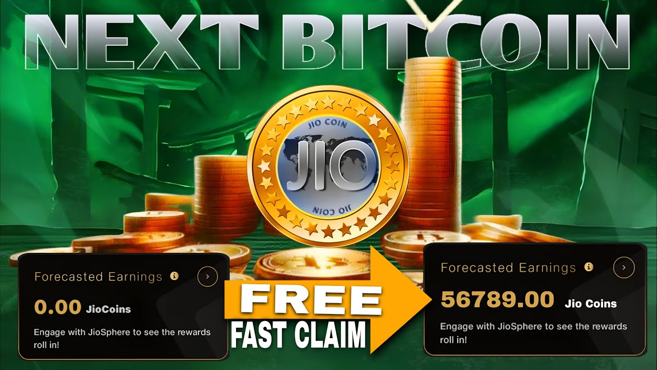 Next Bitcoin | Claim Free Jio Coin | How to claim Jio Coin Free