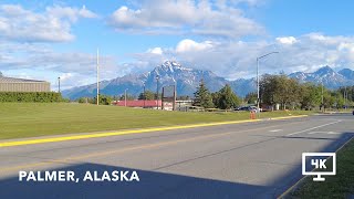 Palmer, Alaska | Walking Tour 4K 60fps