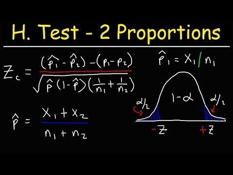 Video: Hvad er en 2-proportiontest?