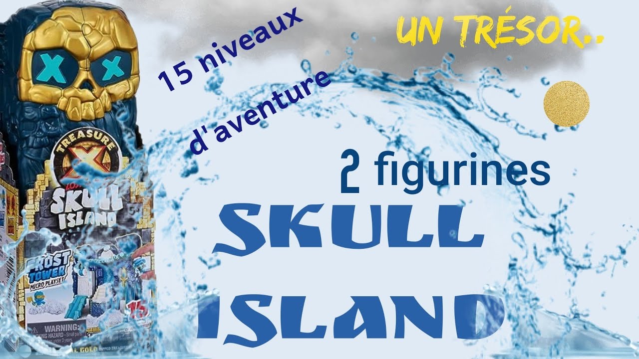 TRESOR X SKULL ISLAND DE GLACE #nouveauté #treasure #moosetoys #tresorx # skullisland 