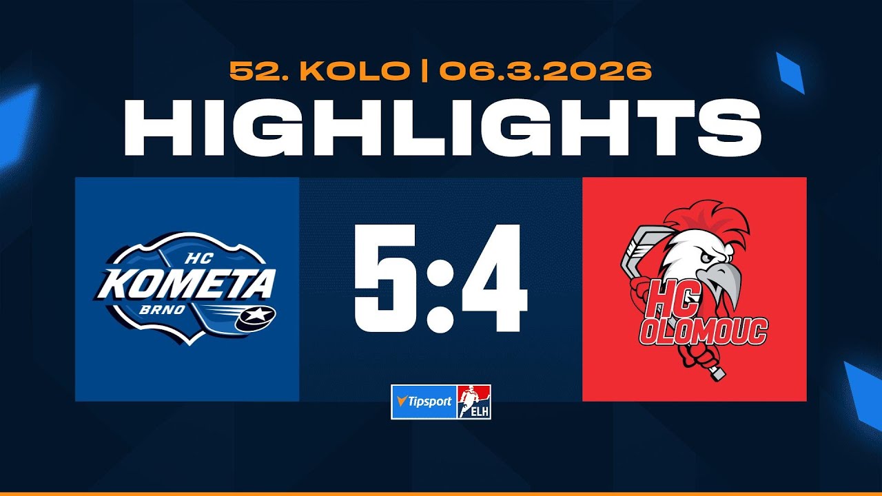 Highlights | HC Kometa Brno vs. HC Olomouc 5:4 | 06.03.2026